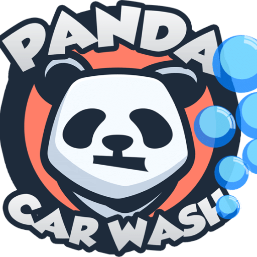 Logo Panda Car Wash & Detailing
